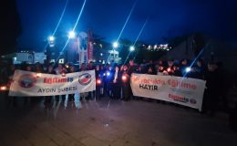 Eğitimciler karanlığa karşı alanlara çıkıyor