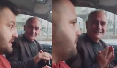 TAG sürücüsünü tehdit etti: “Seni bu arabanın içine gömerim”