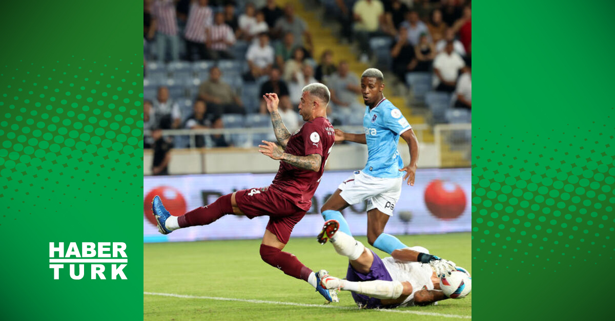 Hatayspor: 1 – Trabzonspor: 1 | MAÇ SONUCU