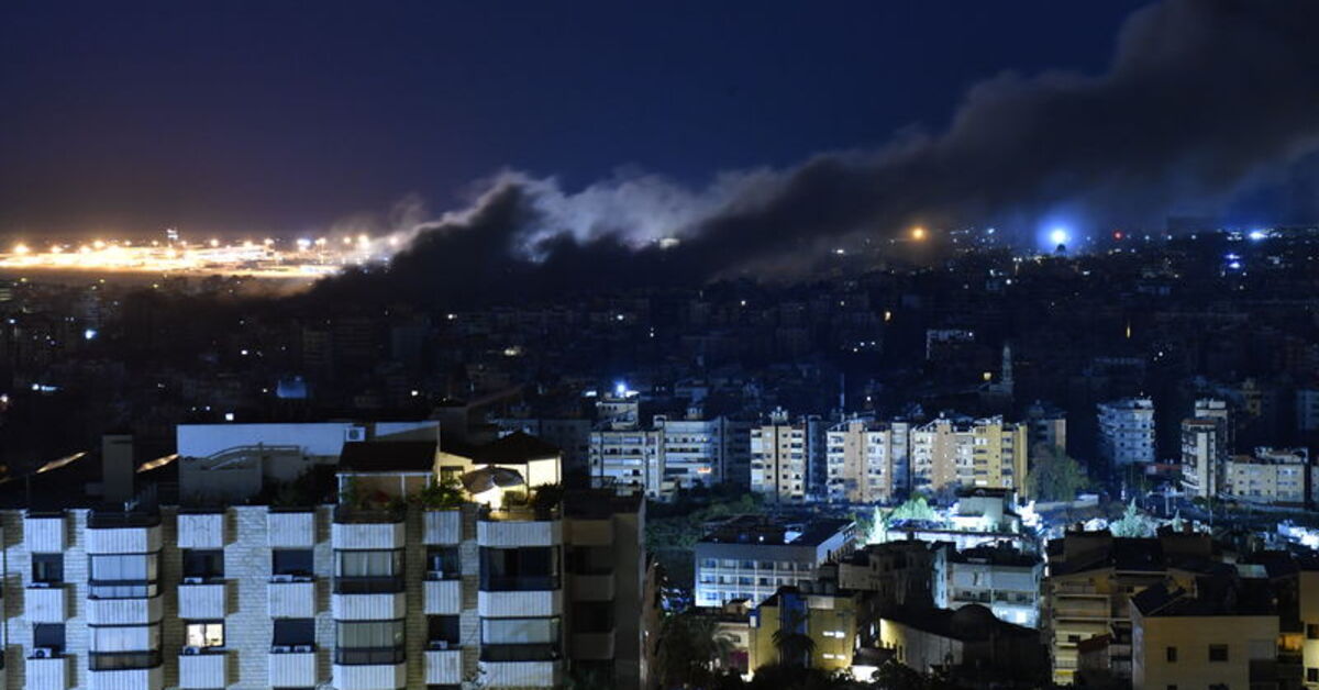 Son dakika haberi İsrail, Beyrut’un güneyini bombalıyor