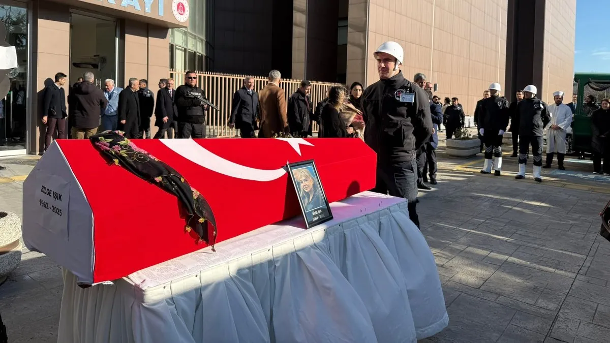 Bakırköy hakimi Bilge Işık’a veda töreni