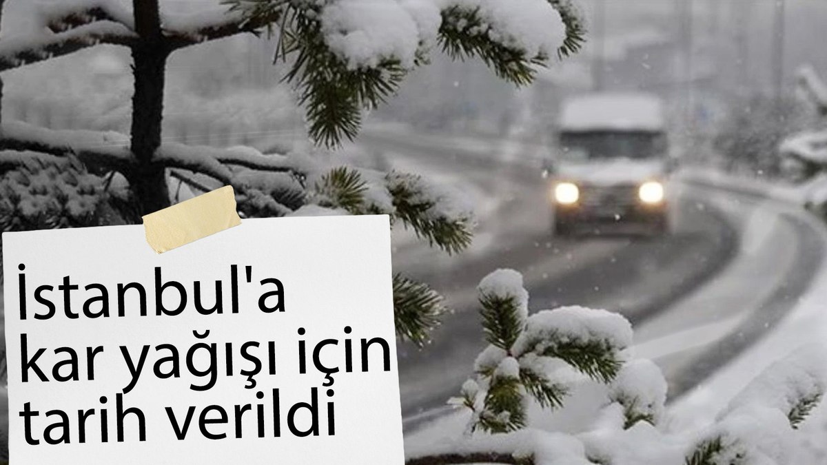 Meteoroloji uyardı! İstanbul’a kar geliyor