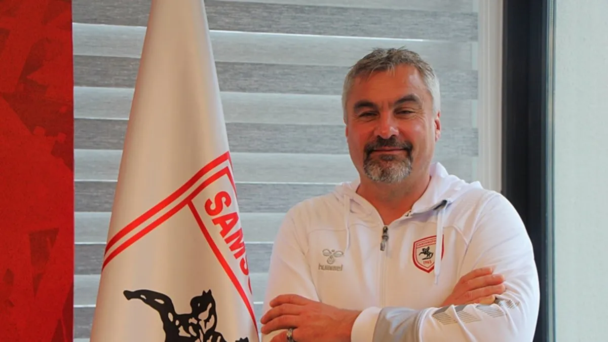Samsunspor’da Thomas Reis hedeflerini açıkladı!