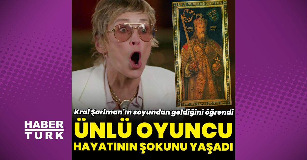 Sharon Stone, hayatının şokunu yaşadı