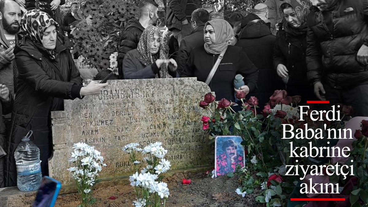 Usta sanatçı Ferdi Tayfur’un sevenleri kabrine akın etti
