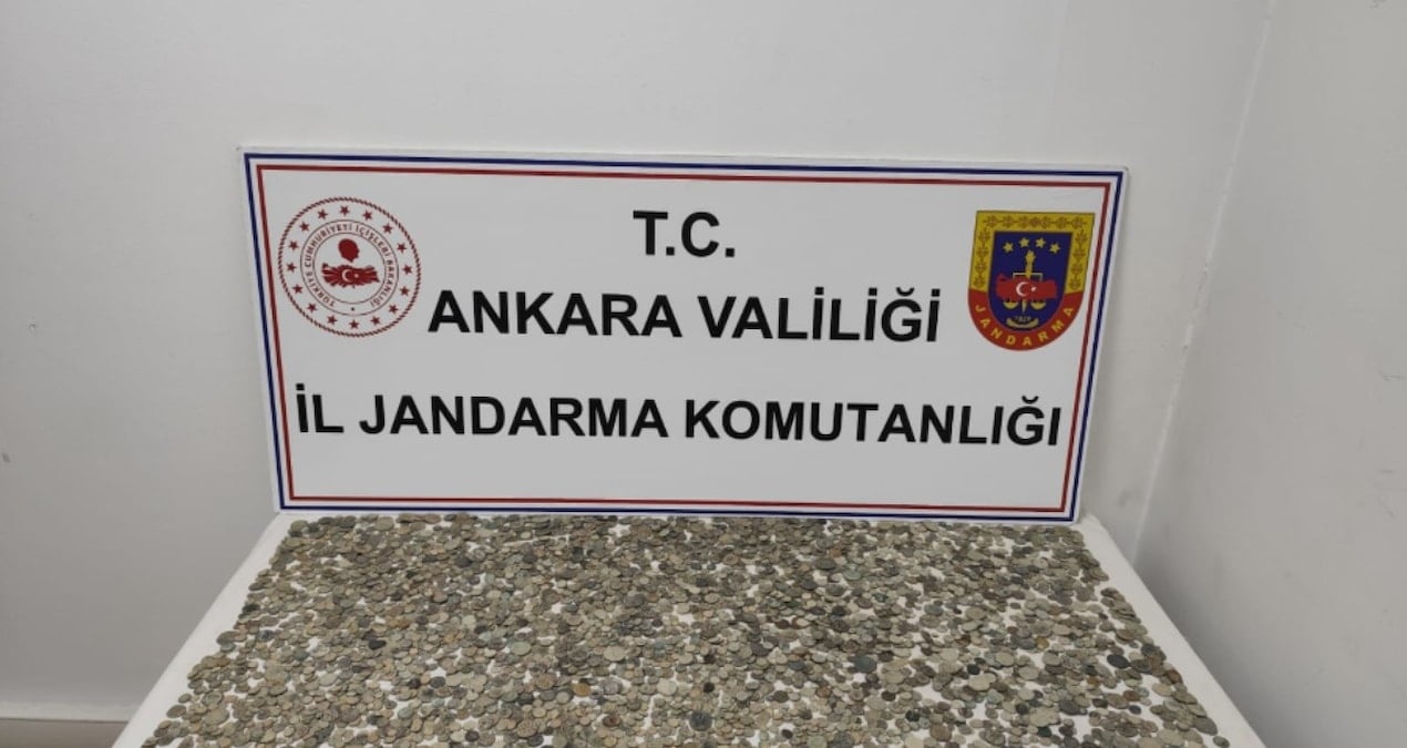 Ankara’da 3 milyon lira değerinde tarihi eser ele geçirildi