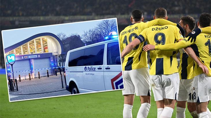Fenerbahçe maçı öncesi Anderlecht’te ‘silahlı saldırı’ alarmı! Belçika polisi teyakkuza geçti