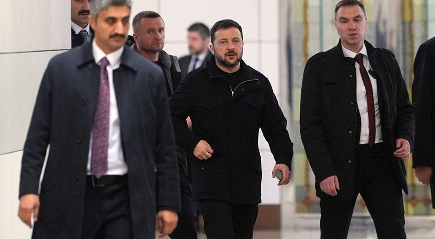 Ukrayna Devlet Başkanı Zelenskiy Türkiye’den ayrıldı