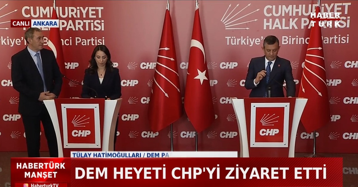 DEM Parti’den görüşme trafiği